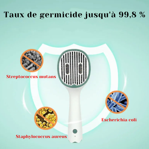 CEPILLO LED — Cepillo de esterilización para un pelaje suave y saludable