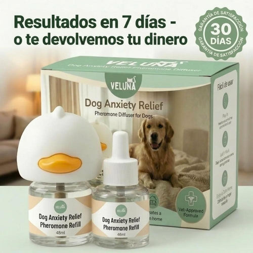 Difusor de Feromonas Veluna para el Alivio de la Ansiedad en Perros