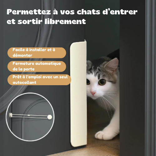 CATDOOR™ — Puerta sin perforación para gatos