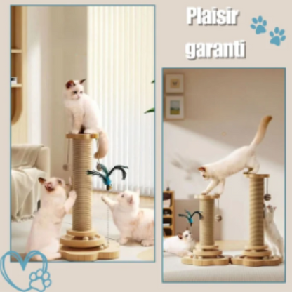 EL ÁRBOL DE BOLAS™ — Juguete interactivo rascador para gatos