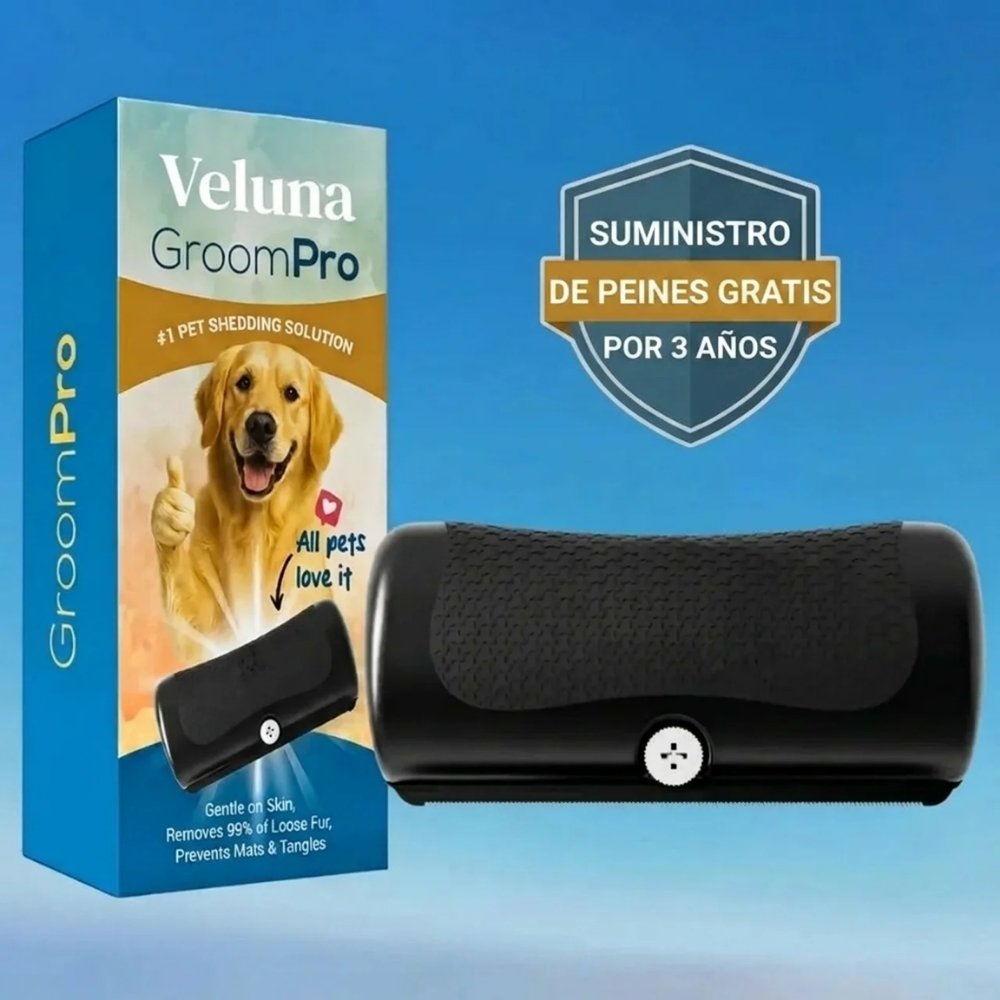 GroomPro – El Cepillo Anti-Caída de Pelo
