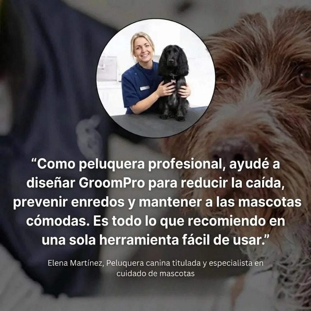 GroomPro – El Cepillo Anti-Caída de Pelo