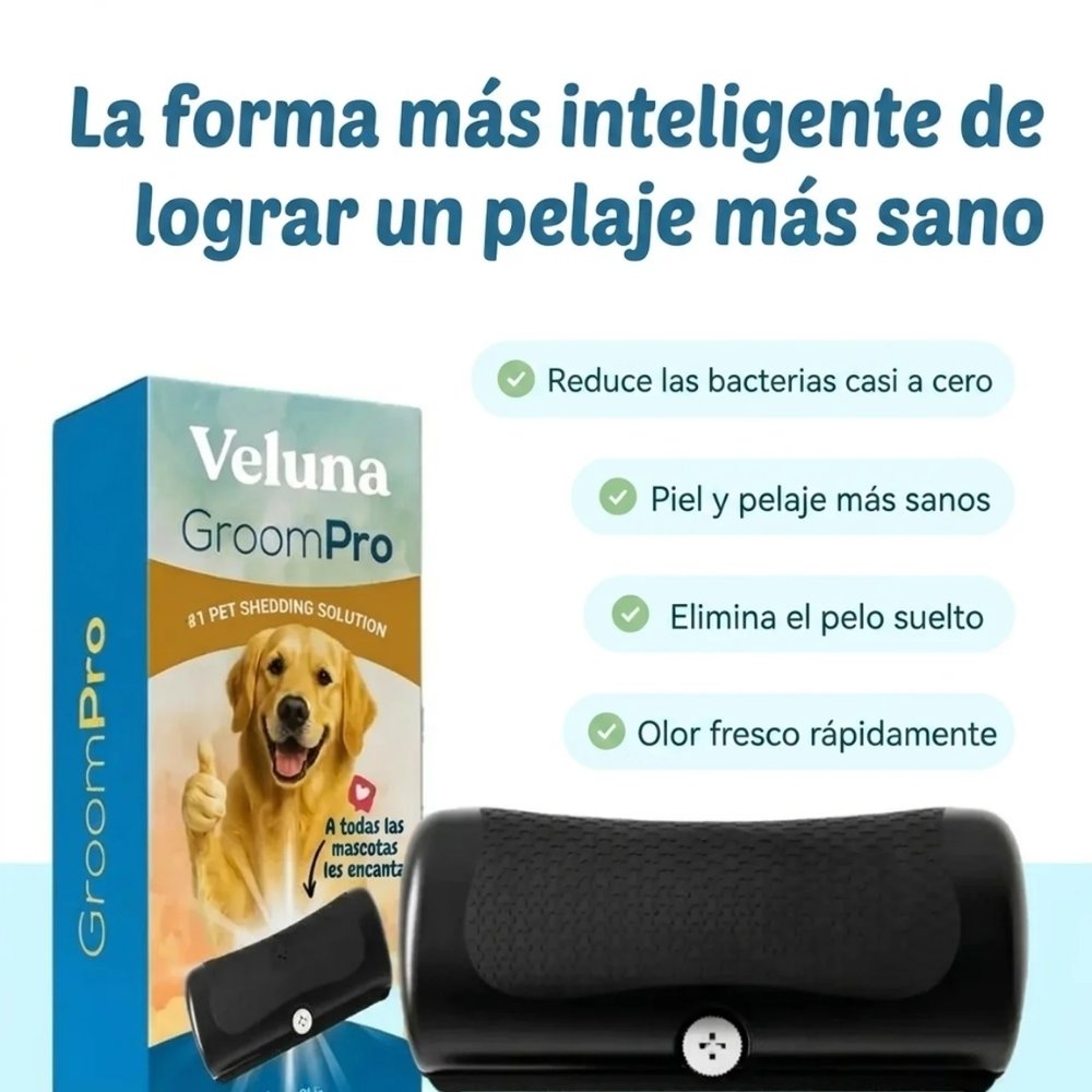 GroomPro – El Cepillo Anti-Caída de Pelo