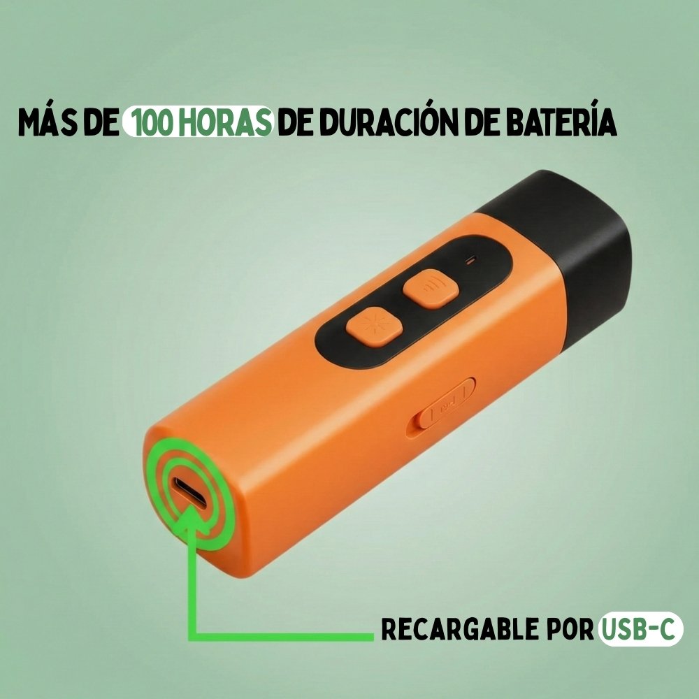 CalmPro – Entrenador ultrasónico para perros – Detén los ladridos excesivos de forma segura