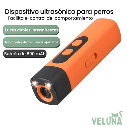 CalmPro – Entrenador ultrasónico para perros – Detén los ladridos excesivos de forma segura