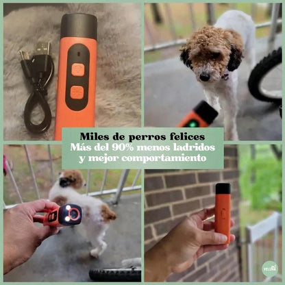 CalmPro – Entrenador ultrasónico para perros – Detén los ladridos excesivos de forma segura