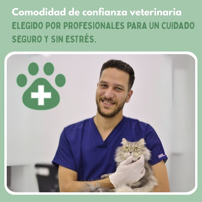 Cepillo de Vapor Multifuncional 4 en 1 para gatos