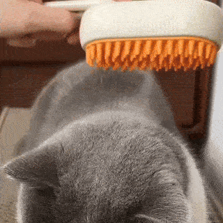 Hidratar Pelo Mascota Cepillo Para Perro Gato,Cepillo De Vapor Para Gatos,3 En 1 Cepillo Para Pelota Para Gatos