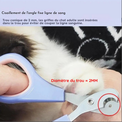 CAT NAIL CLIPPER — Ajustável e fácil de usar para cães e gatos